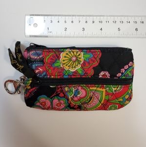 Vera Bradley Keychain coin purse - Symphony in Hue